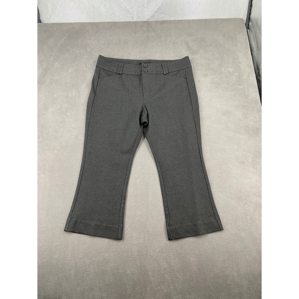 Studio by Torrid Women 20S Charcoal Gray Trouser Boot Stretch Ponte Work Pants